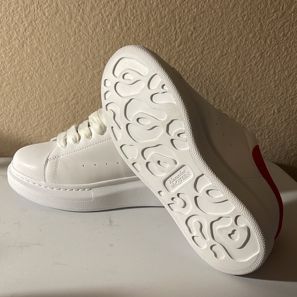 Alexander McQueen Leather Kid Sneaker’s - Picture 4 of 4